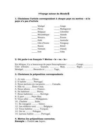 voyage autour du monde