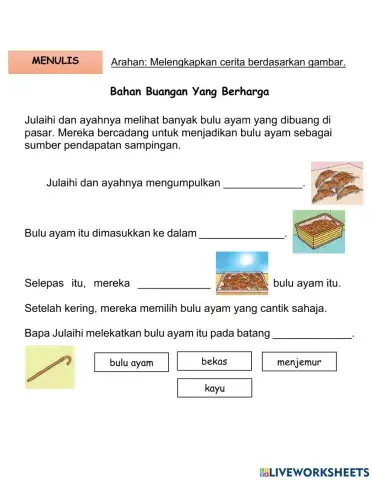 Bahan buangan yang berharga