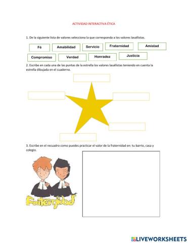 Los valores lasallistas