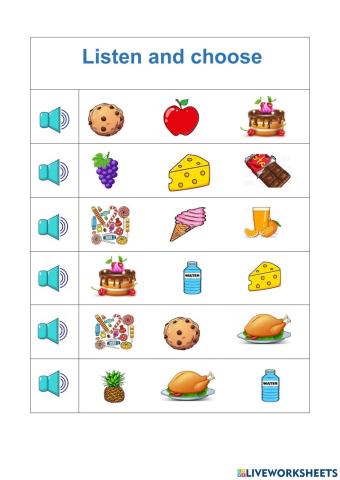 Food 2 (2nd grade)