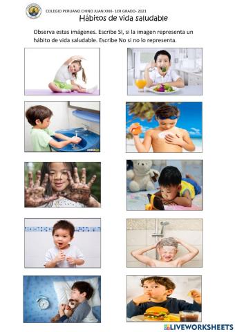 Habitos saludables