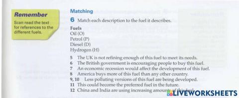 The end of Oil Age? - Exercise 2