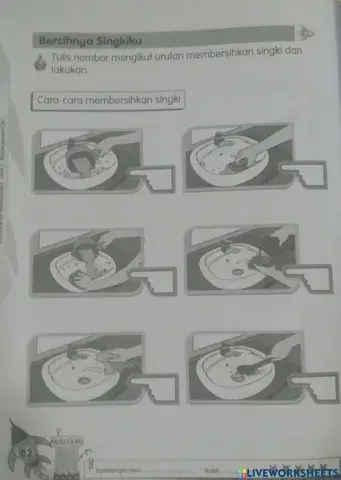 KEMAHIRAN MANIPULATIF - cuci singki