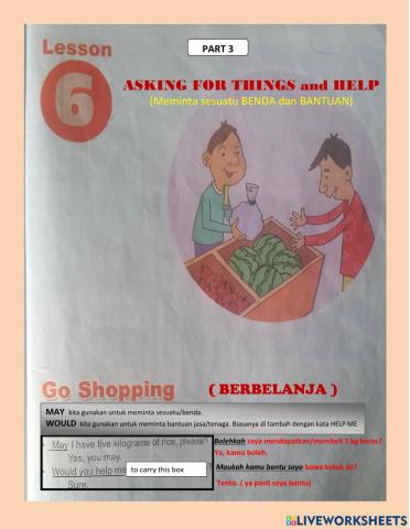 Asking for help and things part 3 KD6 kelas 4 (25-02-2021)