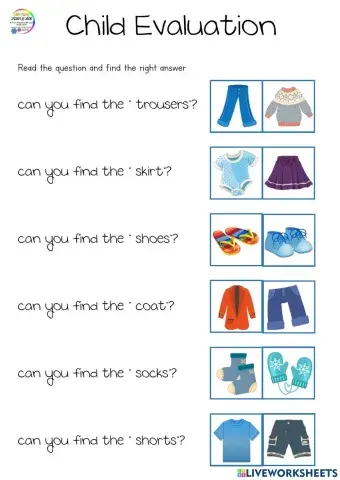 Child Evaluation (clothes)