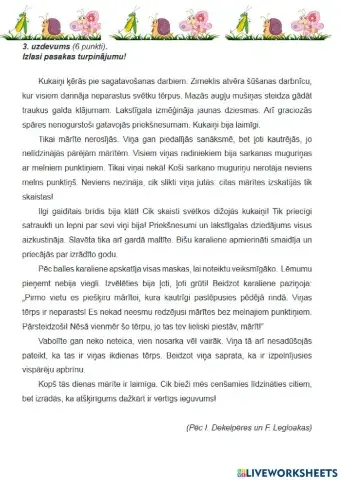 Teksta lasīšana un izpratne