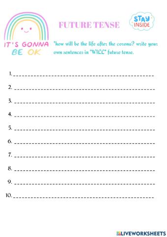 FUTURE TENSE ( will )