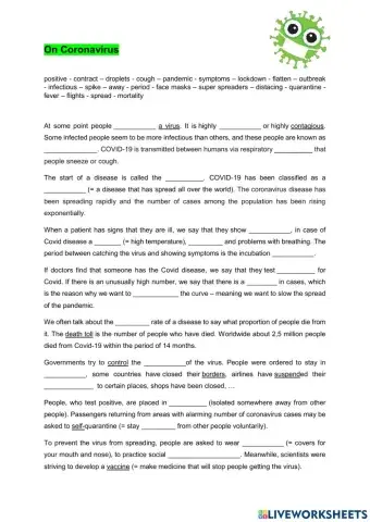 On Coronavirus (disease)