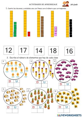 Números hasta el 19
