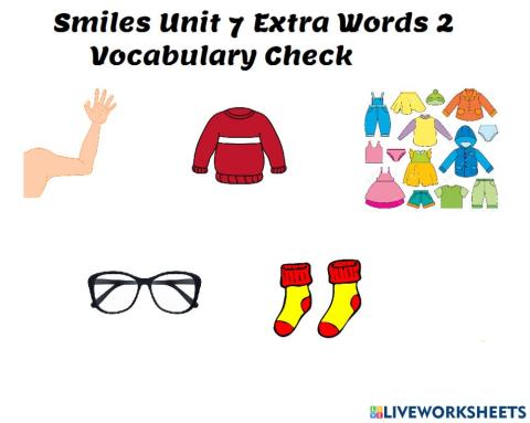 Smiles Ja 7 Extra Words 2