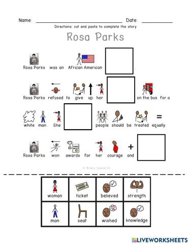 Rosa Parks-Reading Comp