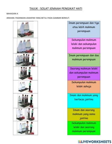 Solat berjemaah pengikat hati