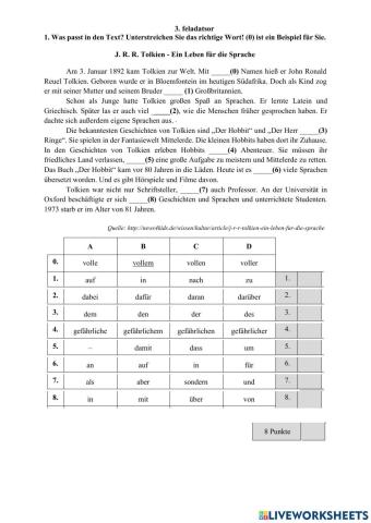 Abitur Grammatik 2019