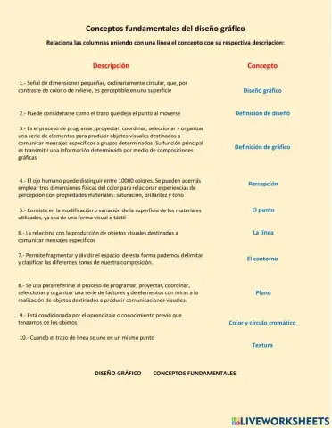 Conceptos de diseño gráfico