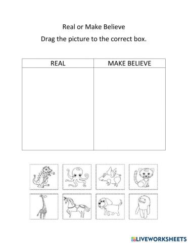 Real or Make Believe