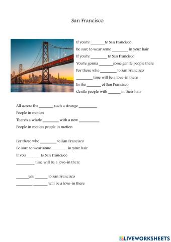San Francisco song