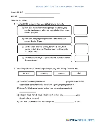 Bab 2 zaman air batu