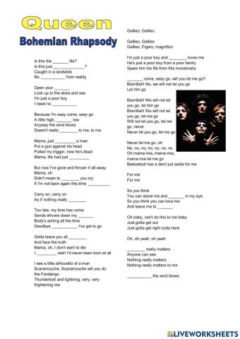 Bohemian Rhapsody Queen