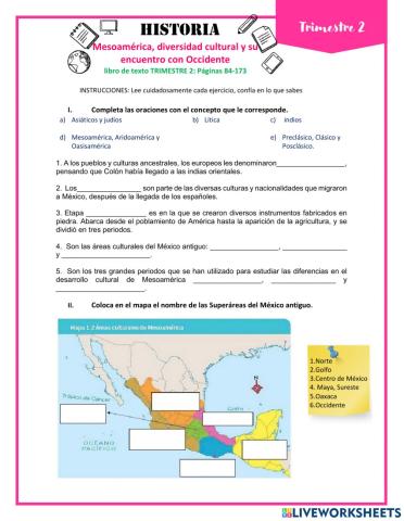 Mesoamérica, diversidad cultural y su encuentro con Occidente
