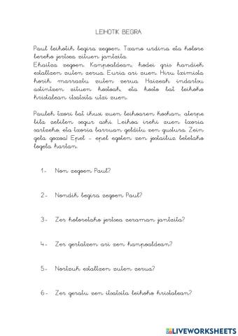 Lehiotik begira