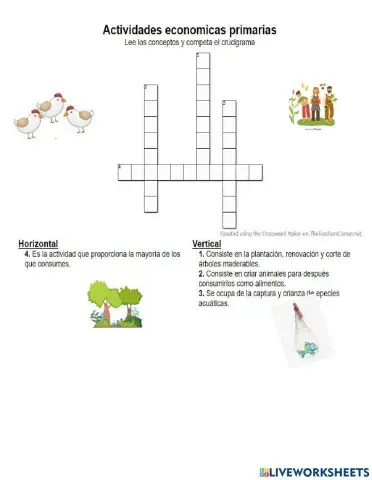 Actividades primarias