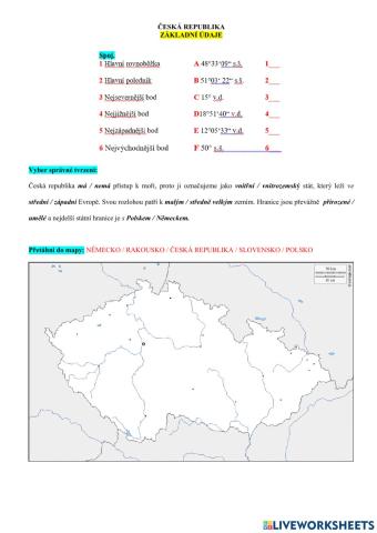 CR - základní informace