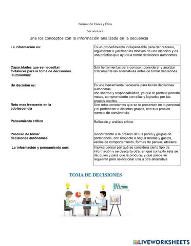 Secuencia 2 Formación Cívica y Ética