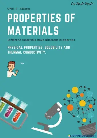 Properties of materials