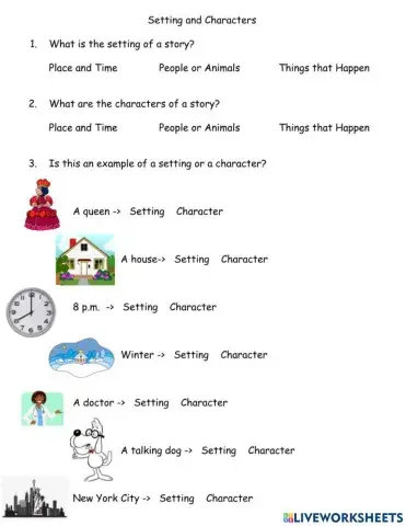 Setting and Characters