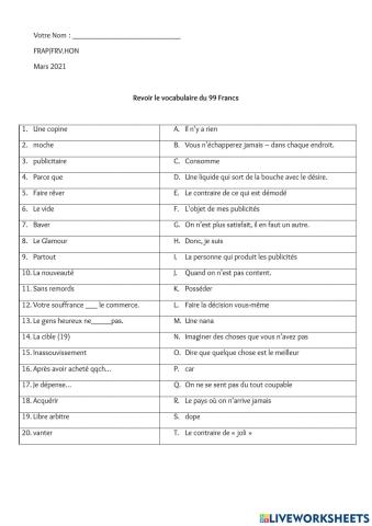 99 francs de Frederic Beigbeder