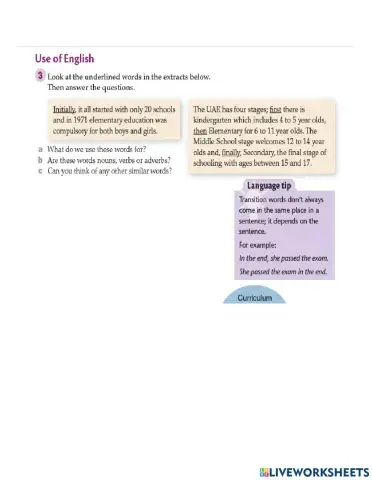 Education in the UAE