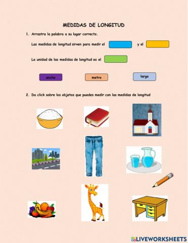 Medidas de longitud