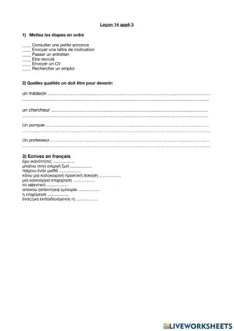 Appli 3 unité 5 lecon 14