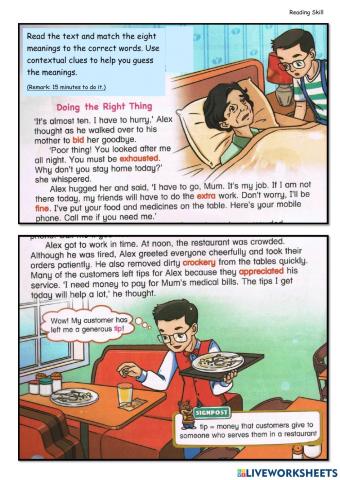 Year 6-TB-page 12&13-Match the meanings to the words