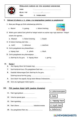 Pangajaran 5 Pangalaman