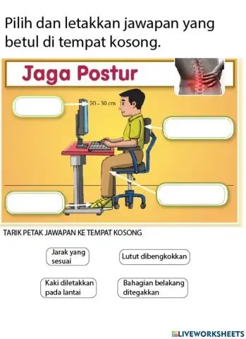 Jaga Postur ( buku teks T4 ms 22) SJK