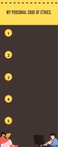 MY Personal code of Ethics.