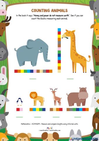 We Are All Kind - Counting Animals