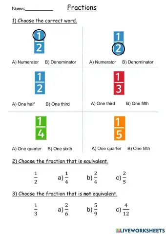 G4 Equivalent Fractions