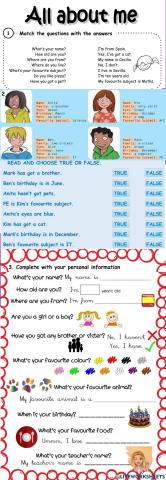 Personal information