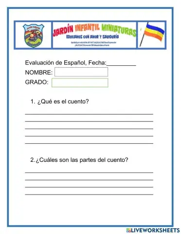 Cuento, fábula, historieta