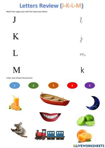 Letters Review J-K-L-M