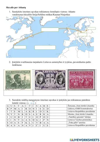 Skrydis per Atlantą