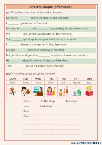 Present Simple (positive)