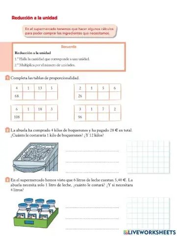 Reducción a la unidad