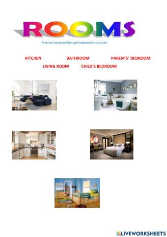 Rooms and furniture