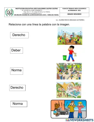 Normas, derechos y deberes