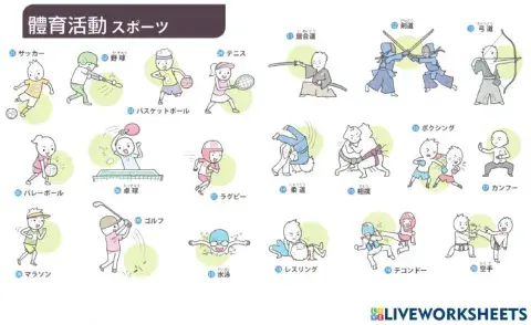 単語（スポーツ）