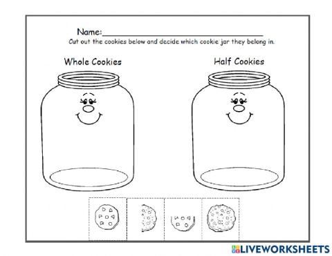 Half & Whole cookies