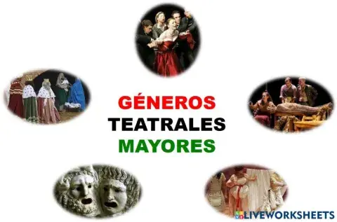 Generos teatrales mayores